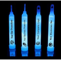 Imprinted USA Made 6" Blue Glow Light Sticks